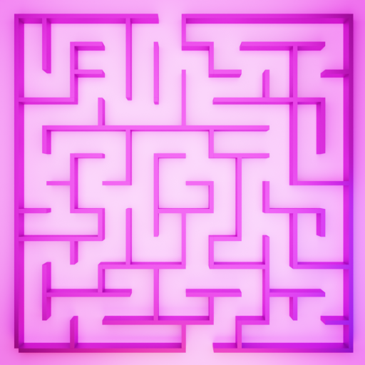 3d Maze logo