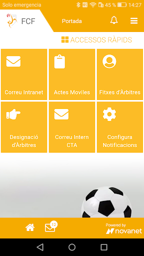 Intranet FCF Screen 2