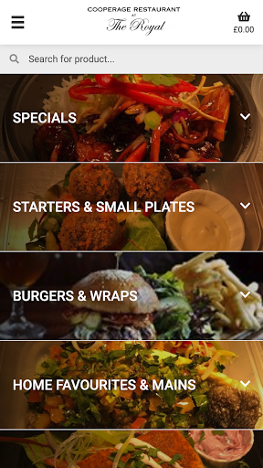 Android application Cooperage at The Royal Keith screenshort