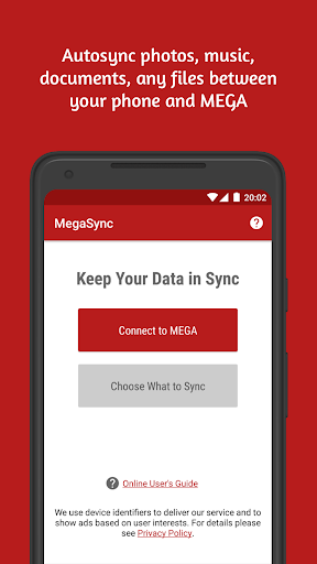 Autosync for MEGA - MegaSync 4.5.17 screenshots 1