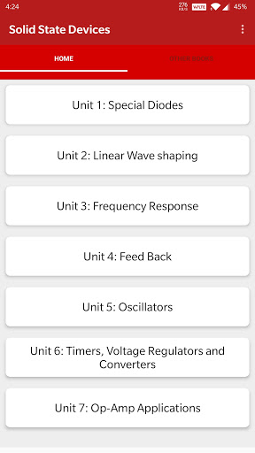 Android application Solid State Devices screenshort