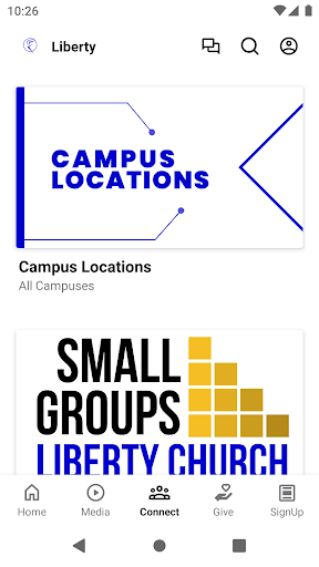 Liberty Church Campuses Screen 3