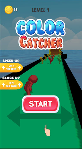 Android application Color Catcher screenshort