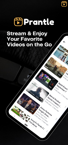 Android application Prantle: video-sharing screenshort