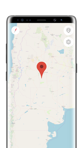 Android application Argentina offline map screenshort