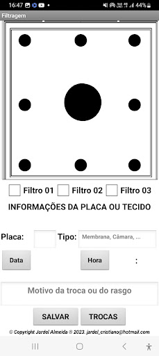 Trocar Tecidos - Filtro Prensa Screen 2