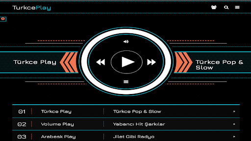 TürkçePlay - Radyo Dinle - Türkiye Radyo Kanalları