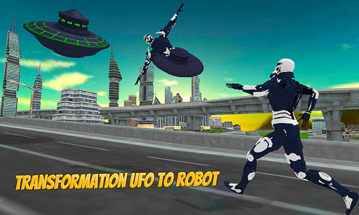 Flying UFO Robot GameAliens