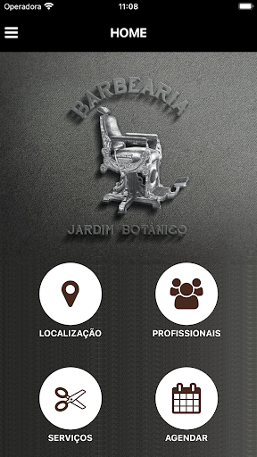 Android application Barbearia Jardim Botânico screenshort