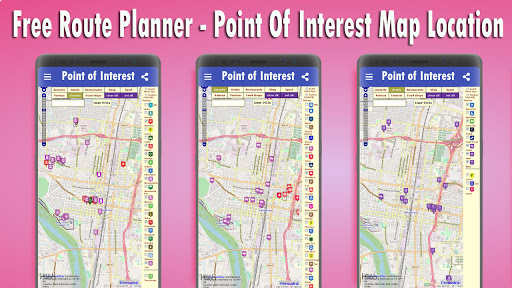 Abuja Free Route Planner GPS Navigation  POI Map