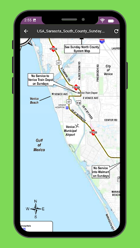 Android application SCAT - Sarasota BUS 2024 screenshort
