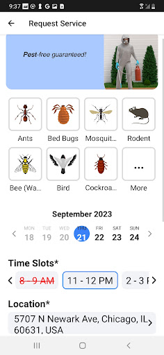 Pest Management App