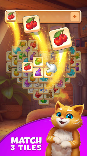 Android application Tile Yard: Matching Game screenshort