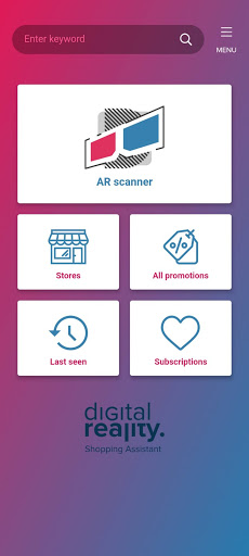 AR Digital Shopping Assistant Screen 2