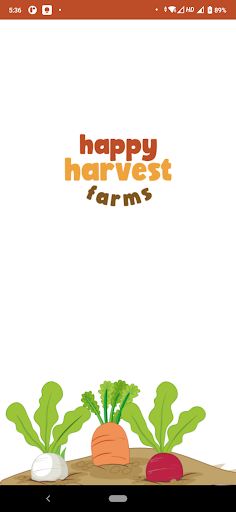 Android application Happy Harvest Farms Delivery screenshort