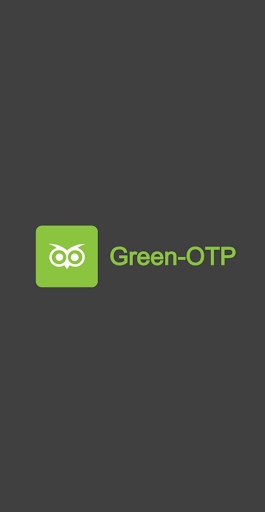 Android application Green OTP-디지털 자산 보안을 위한 인증 솔루션 screenshort
