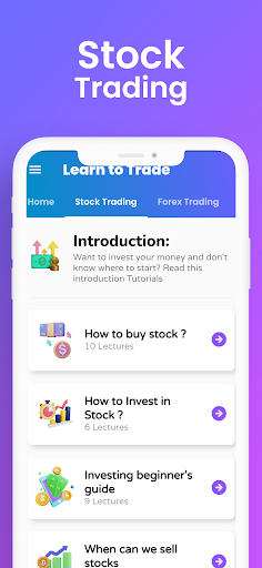 Learn Trade Pro: Stock & Forex Screen 3