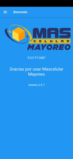 Android application MasCelular Mayoreo screenshort