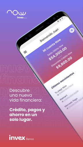 Android application Now Bank: Tarjeta de Crédito screenshort