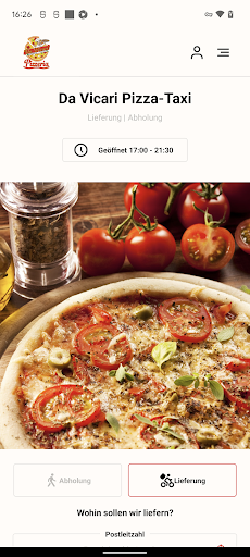 Android application Da Vicari Pizza-Taxi screenshort