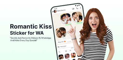 Romantic Kiss Stickers for WA