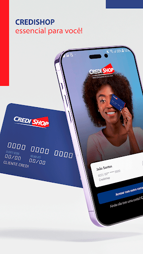 Android application Meu Credishop screenshort