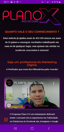 Jornada Plano X Screen 3