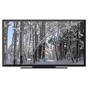 Winter on Chromecast|❄Live snow season scene on TV