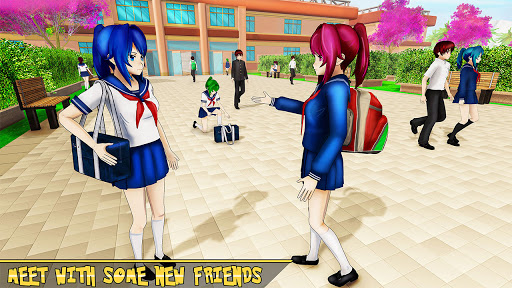 YUMI High School Simulator: Anime Girl Games  screenshots 1