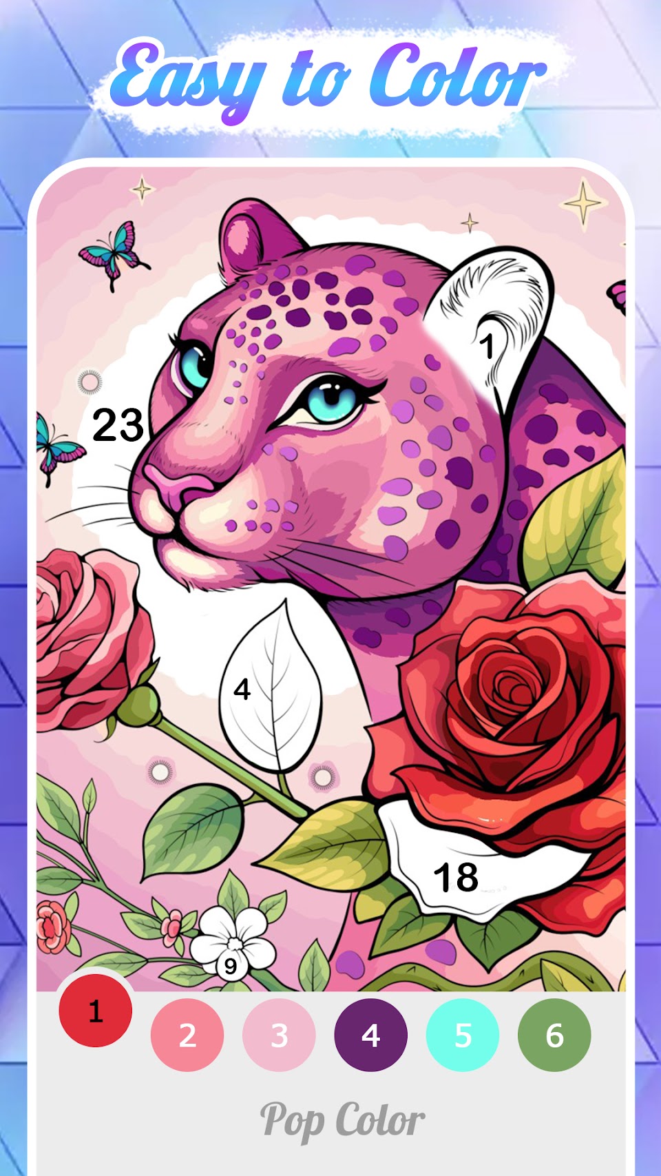 Pop Color – Paint by number