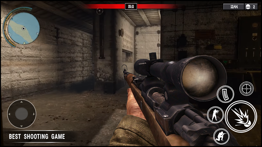 Screenshot 2 llamada de el guerra deber : huelga de juegos ww2 android