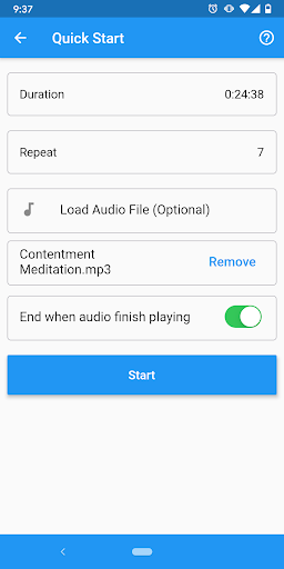 Sadhna-Meditation Timer