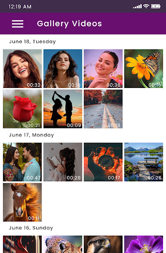 Android application Live Video Wallpapers HD screenshort
