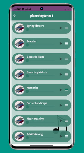 piano ringtones phone Screen 3