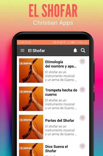 Anteprima dell'app