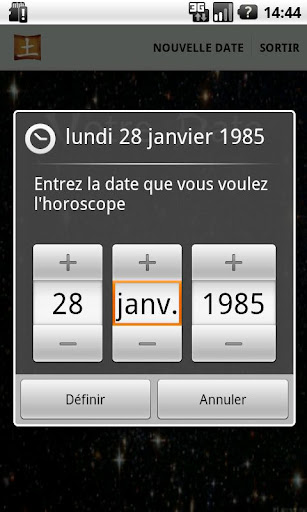 Aperçu de l'application