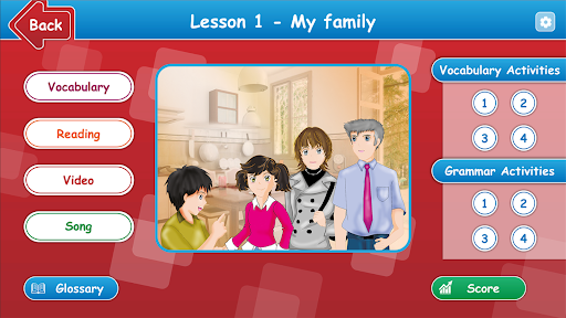Android application I Like English 1 screenshort