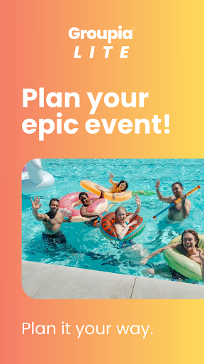 Android application Groupia Lite - Event Planner screenshort