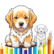 Coloring Stray Puppy Surprise - Androidアプリ