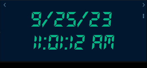 DeskClock Screen 2