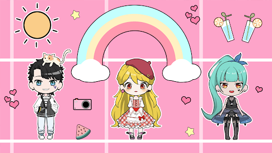 Vlinder Doll Dress up games v3.0.5 Mod Apk (Unlocked/Free Shopping) Free For Android 2