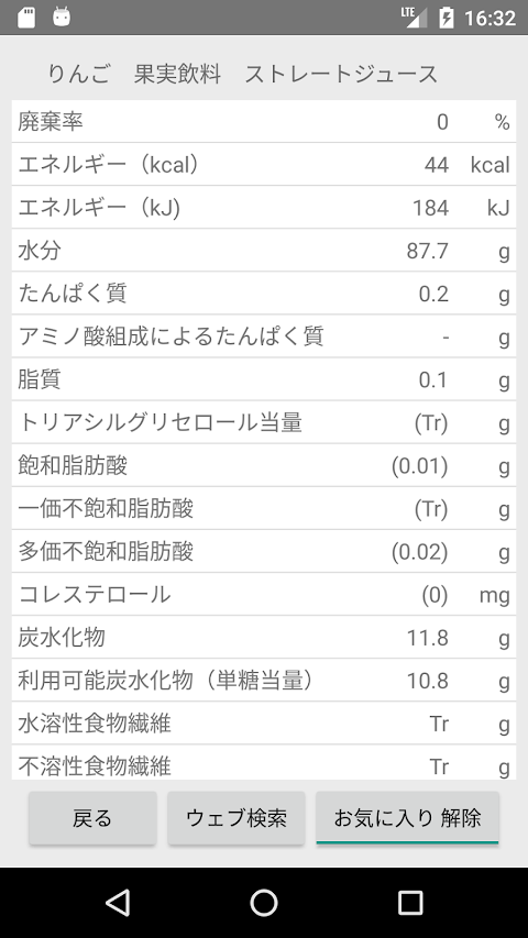 日本食品標準成分表のおすすめ画像4