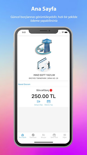 Android application Adalet Bina screenshort