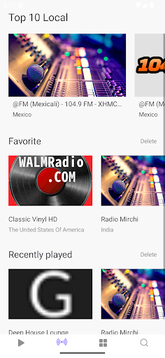Rdio - FM & AM Live Radio Screen 3