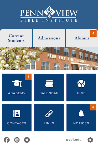 Android application Penn View screenshort