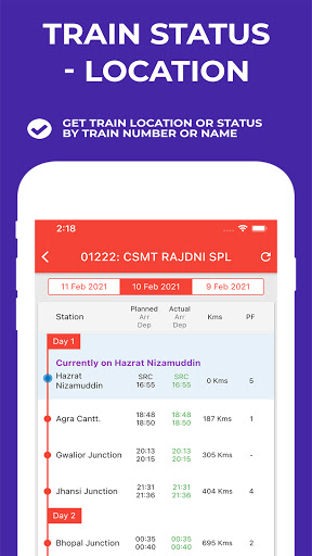 تطبيق Indian Railway Timetable - Liv برو1