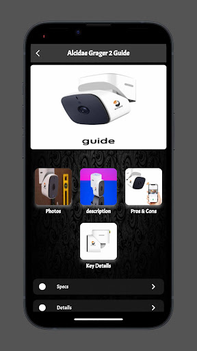 Android application Alcidae Grager 2 Guide screenshort