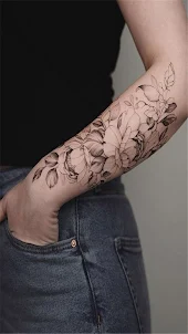 Designs de tatuagem de flores