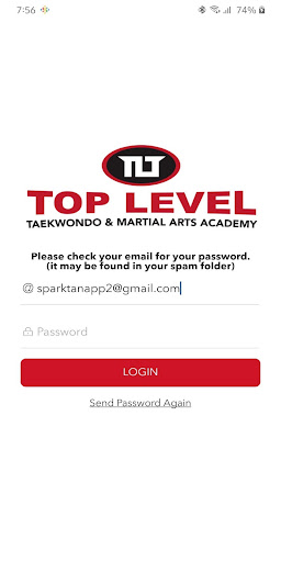 Top Level TKD Screen 2