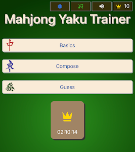 Mahjong Yaku Trainer